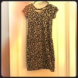 H&M Leopard Print Maternity Dress